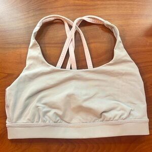 Lululemon Pink Energy Sports Bra